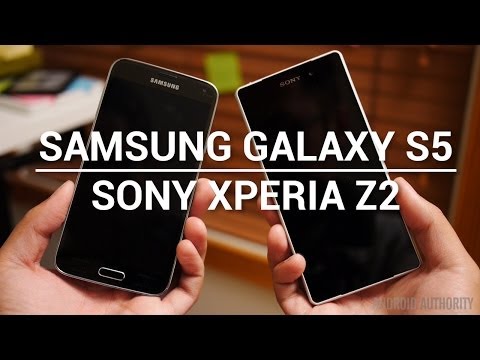 Samsung Galaxy S5 Vs Sony Xperia Z2 Resim 1