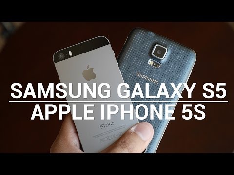 Samsung Galaxy S5 Vs Apple İphone 5'ler Resim 1