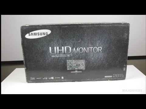 Samsung Ud590 4K Uhd İzlemek Unboxing (U28D590D)