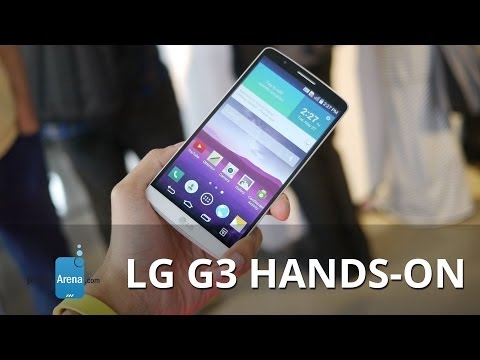 Lg G3 Hands: Qhd Behemoth İşte