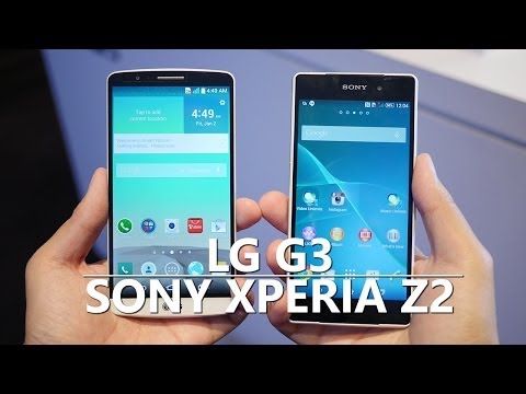 Lg G3 Vs Sony Xperia Z2 - Quick Look