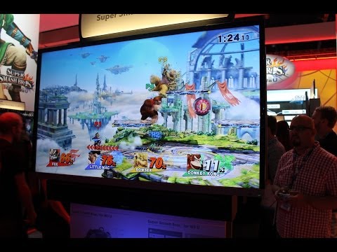 Super Smash Bro Wii U E3 Oyun Resim 1
