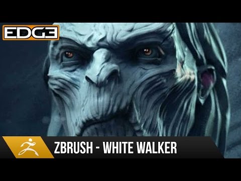 Zbrush Eğitim - Taht Hd Oyunları Üzerinden Beyaz Walker Heykel