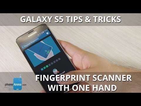 Galaxy S5 Keyif Ve Hileci: Parmak İzi Tarayıcı Tek Elle