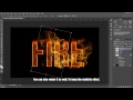 Yangın Metin Etkisi • Photoshop Eğitimi Resim 4