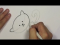 Bir Karikatür Kedi Çizmeyi | Mat Resim 3