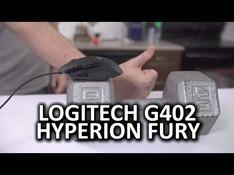 Logitech G402 Hyperion Fury Oyun Fare - İnsanüstü Hızlı Resim 1