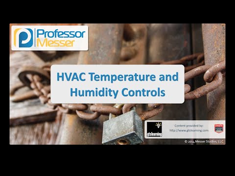 Hvac, Sıcaklık Ve Nem Kontrolleri - Sık Güvenlik + Sy0-401: 2.7