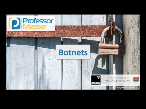 Botnet'ler - Sık Güvenlik + Sy0-401: 3.1