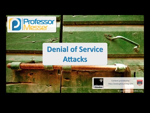 Denial Of Service - Sık Güvenlik + Sy0-401: 3.2 Resim 1