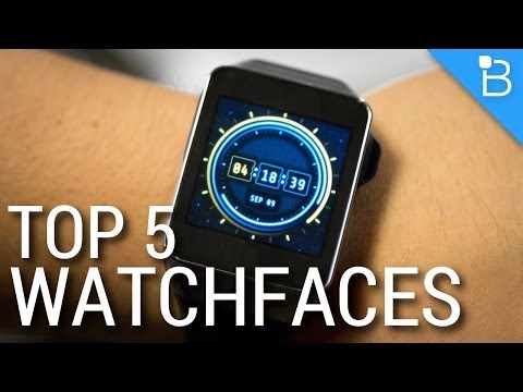 En İyi 5 Android Aşınma Watchfaces!