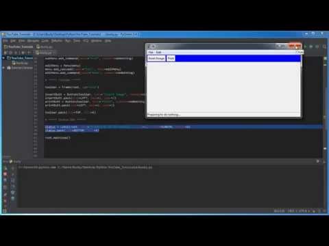 Python İle Tkinter - 11 - Guı Durum Çubuğu Ekleme