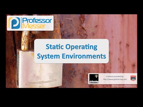 Statik İşletim Sistemi Ortamları - Sık Güvenlik + Sy0-401: 4.5