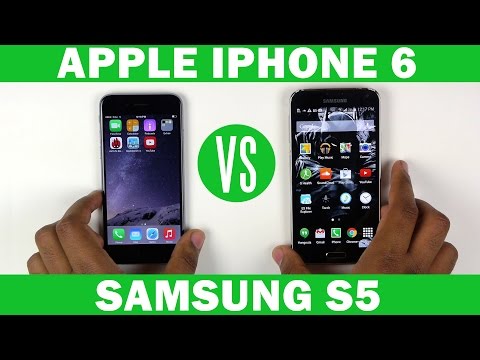 İphone 6 Vs Samsung Galaxy S5 Tam In-Depth Karşılaştırma