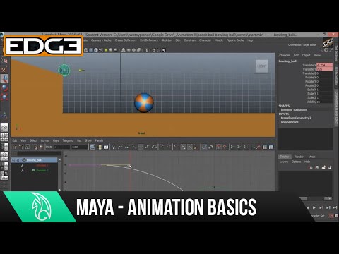 Maya Animasyon Eğitimi İçin Yeni Başlayanlar - Pacman Hd Hareketlendirme