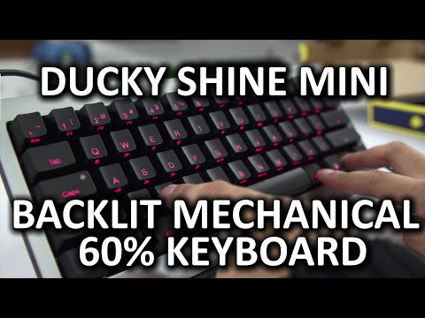 Ducky Parlatıcı Mini - Mekanik % 60'ı Klavye Resim 1