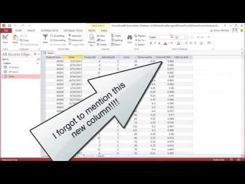 Excel 2013 Powerpivot Temel #8: Varolan Bağlantıları Düzenlemek, Yeni Veriler, Varolan Raporları Güncelleştirme Alma Resim 1