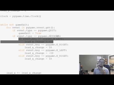 Pygame (Python Oyun Geliştirme) Eğitimi - 11 - Yukarı Hareket Resim 1