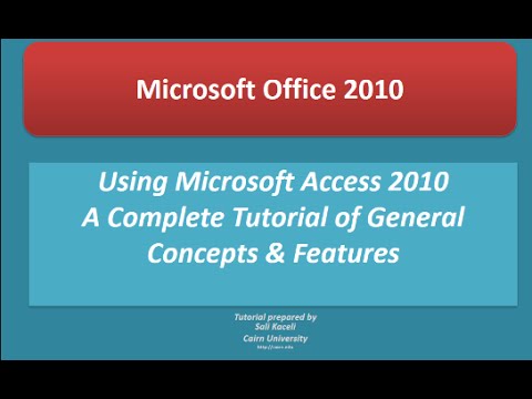 Microsoft Access 2010: Tam Özel Öğretmen Üstünde Başlangıçtan İleri