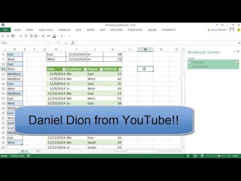 Excel Güç Sorgu #12: Bul Ve Değiştir, Grup Tarafından 3 Sütun, Varolan Bağlantıları İle Yük Resim 1