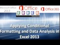 Koşullu Biçimlendirme Ve Veri Analizi Excel 2013 (Office 365): Bölüm 5 18 Resim 4