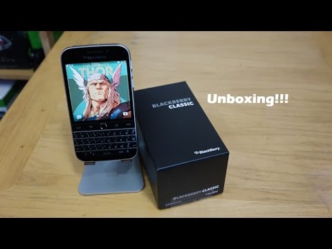 Blackberry Klasik Unboxing Ve Uygulamalı Resim 1