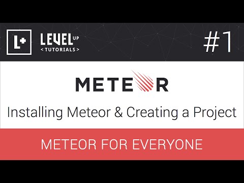 #1 Meteor Yükleme Ve Bir Proje - Meteor Öğreticiler Oluşturma Resim 1