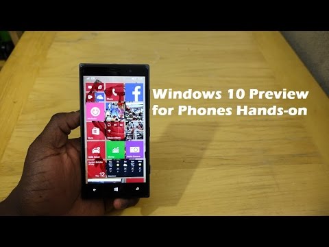 Telefonu Eller İçin Windows 10 Teknik Önizleme [Lumia 830] Resim 1