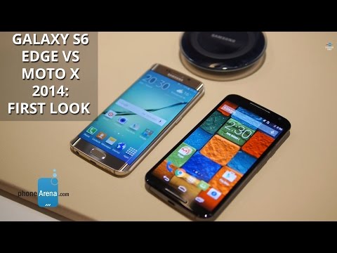 Samsung Galaxy S6 Kenar Motorola Moto X 2014 Karşı: İlk Bakış Resim 1