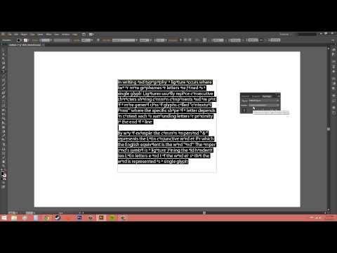 Adobe Illustrator Cs6 Yeni Başlayanlar - Öğretici 71 - Açık Tip Yazı Tipleri İçin Resim 1