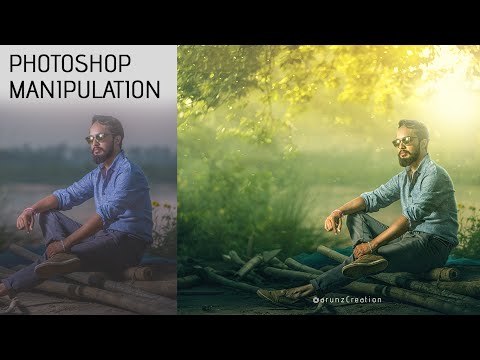 Photoshop Yüksek Sınıf Kompozisyon Ve Manipülasyon | Sarı Işık Efektleri Resim 1