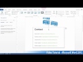 Microsoft Office Word 2013 Öğretici Adım Adım Part09 09 Ekran Görüntüsü Resim 4