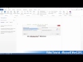 Microsoft Office Word 2013 Öğretici Adım Adım Part12 03 Karşılaştır Resim 4