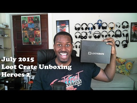Temmuz 2015 Yağma Sandık Unboxing: Heroes 2 Resim 1