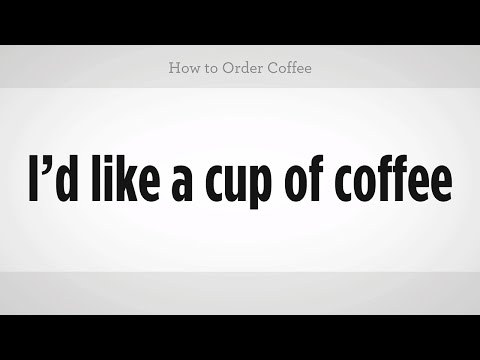 Nasıl Mandarin Çince Kahve | Sipariş  Resim 1