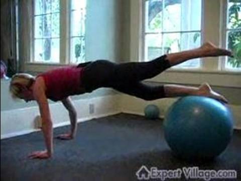 Gelişmiş Pilates Egzersizleri Ve Rutinleri : Tek Bacağı Tahta Pilates Egzersizleri Resim 1