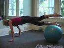 Gelişmiş Pilates Egzersizleri Ve Rutinleri : Tek Bacağı Tahta Pilates Egzersizleri Resim 3