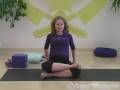 Stres Relief Yoga: Ayak Bileği Stres Rahatlatmak İçin Diz Yoga Pose İçin Resim 4