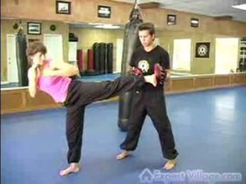 Kickboks Egzersizler: Kickboxing Tekniği: Yan Tekme