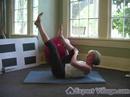 Yeni Başlayanlar İçin Pilates Egzersizleri : Pilates Egzersiz Tek Bacak Streç Resim 4