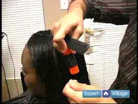 Afrikalı-Amerikalı Saç Stilleri Ve Bakım: Küçük Silindirler İle Afrikalı-Amerikalı Saç Kullanarak