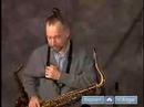 Tenor Saksafon Çalmak Nasıl: Tenor Saksofon Bir Koşum Takımı İle Tutmak Nasıl Resim 3
