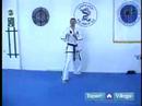 Tae Kwon Do Tekmeler Ve Yumruklar Gelişmiş: Tae Kwon Do Aşağı Atlama Yumruk Fikir Tartışması Tekniği Resim 4