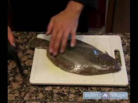 Balık Yemekleri: Üst Kapalı Bir Yassı Balık Fileto Kesme