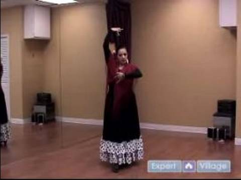 Flamenko Dans Gelişmiş: Eller Baş Hareketleri Yukarıda Flamenko Dans Gelişmiş