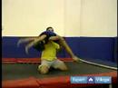 Jimnastik Ve Tumbling Dersleri Yeni Başlayanlar İçin: Nasıl Handsprings Bir Trambolin Üzerinde Geri Yapmak İçin