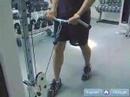 Spor Salonunda Egzersiz Kullanılacak Makineleri Nasıl: Kablo Kullanarak Curl Spor Salonunda Egzersiz Makinesi