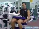 Spor Salonunda Egzersiz Kullanılacak Makineleri Nasıl: Spor Salonunda Oturmuş Hamstring Egzersiz Makinesi Kullanma Resim 4