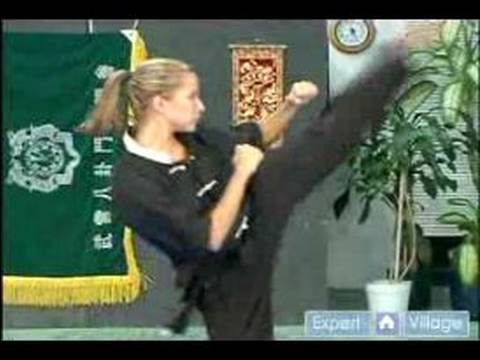 Temel Kung Fu Hareketleri : Kung Fu Hilal Tekme Ve Döner Tekme Atayım
