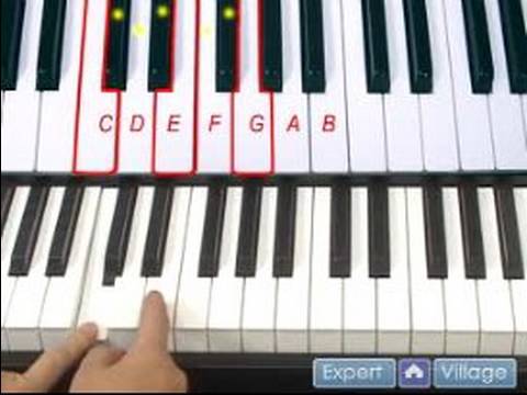 Piyano Notalar Okumayı: Piyano Akorları Ve Piyano Sheet Music İlerlemesinde Akor Resim 1